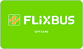 FlixBus - darčeková karta